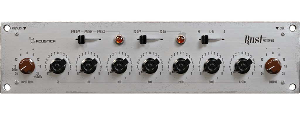 Acustica Audio Rust front