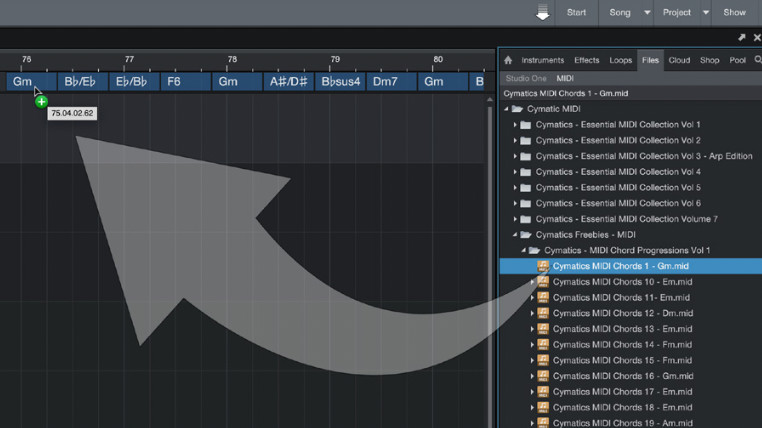studio one midi chord 1