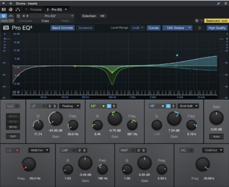 studio one proeq3